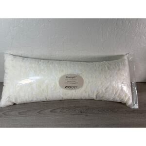 Genuine COOP Oomph Pillow Refill Shredded Memory Foam Extra Fill ONLY White New